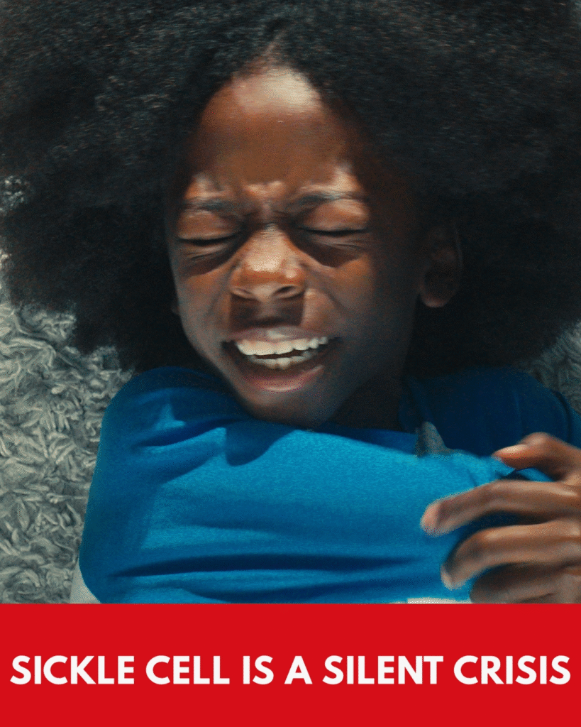 Photo of 9 year old Tyrae Screaming to the camera